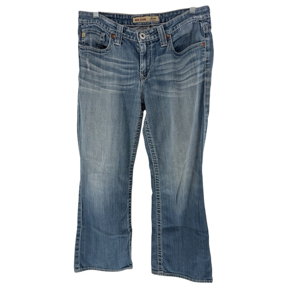Women's Y2K Big Star Maddie Mid Rise Bootcut Jeans Sz 30S